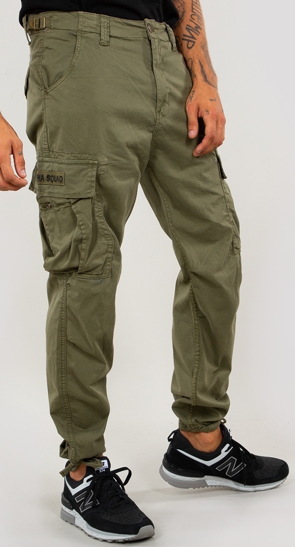 Alpha Industries Squad Hose, grün, Größe 29, grün, Größe 29