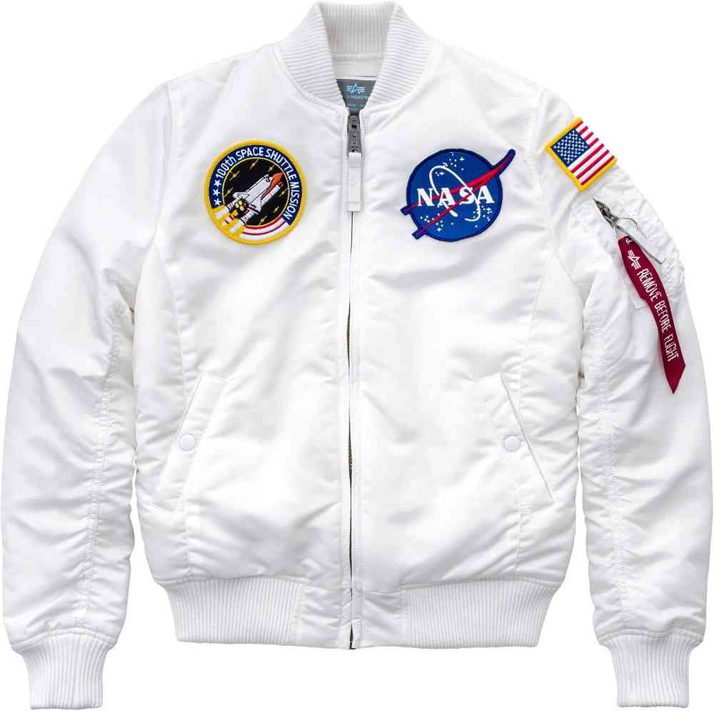 Alpha industries clearance nasa white