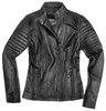 Black-Cafe London Shona Veste en cuir de moto dames