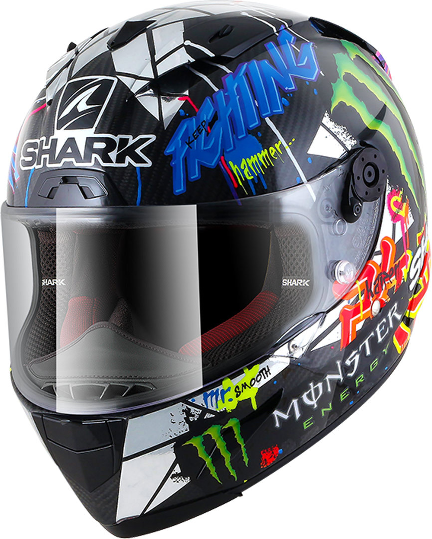 Shark Race-R Pro Carbon Replica Lorenzo Catalunya GP Helmet, black, Size XL, black, Size XL