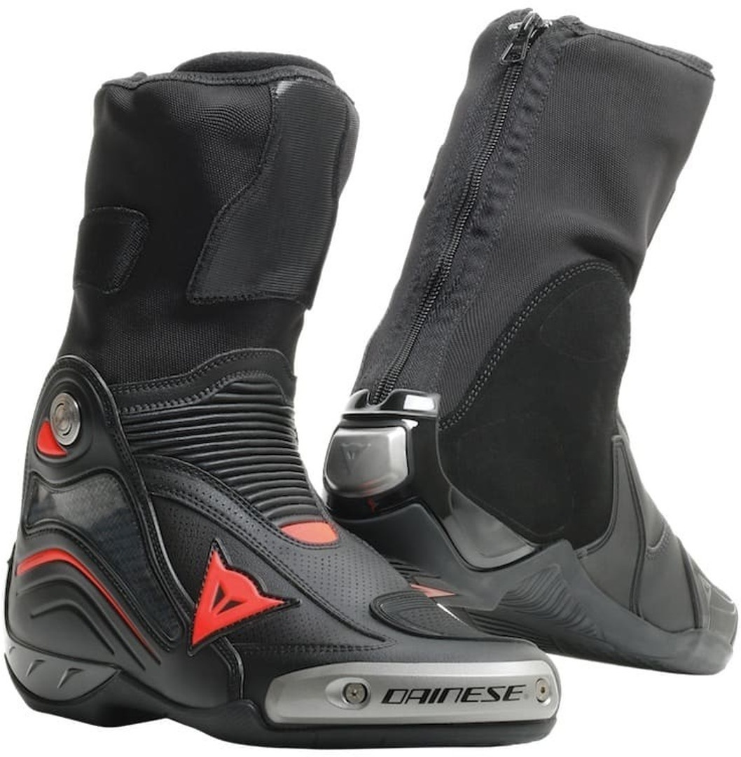 Dainese Axial D1 Air MC-stövlar, svart-röd, storlek 40