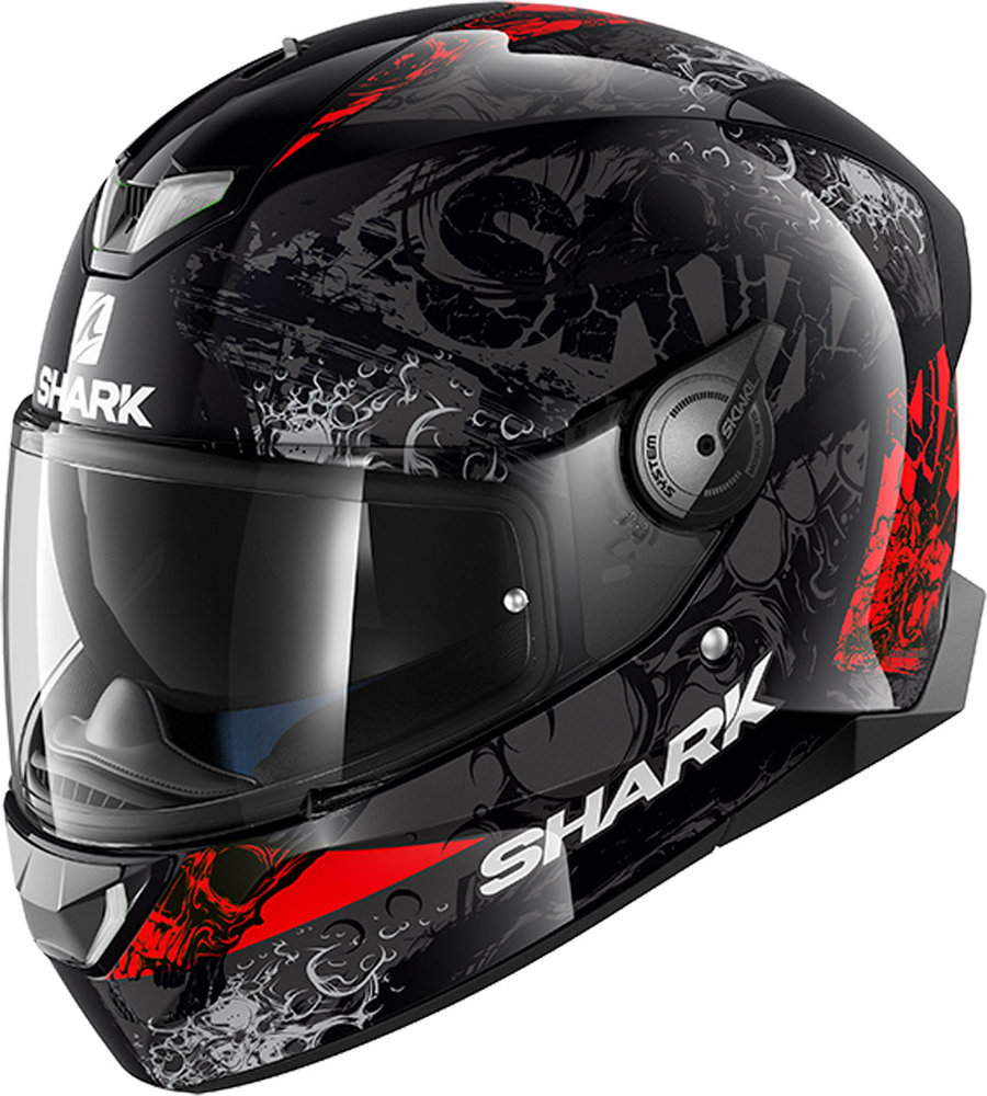 Shark Skwal 2 Nuk´Hem Weiße LED Helm