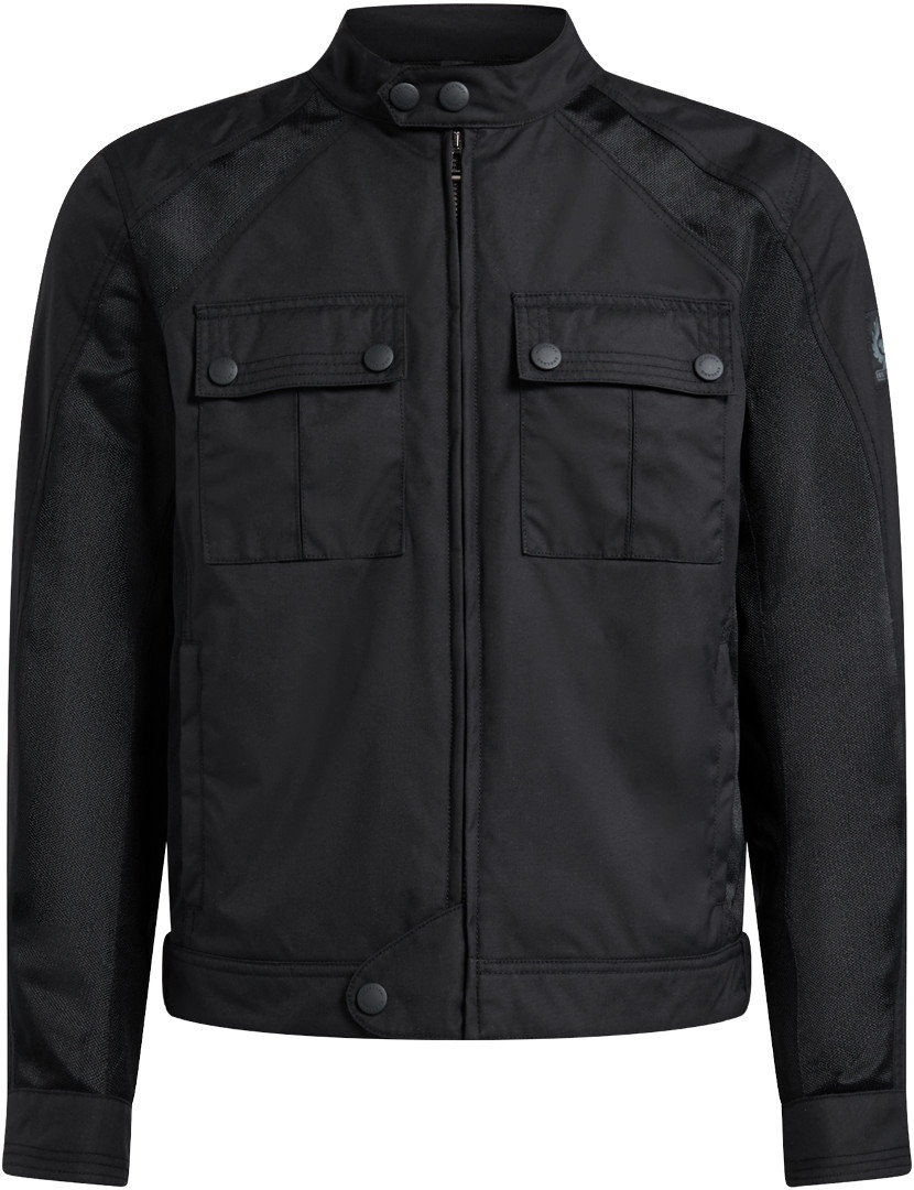 Belstaff Temple Motorcycle Textile Jacket, black, Size M, black, Size M