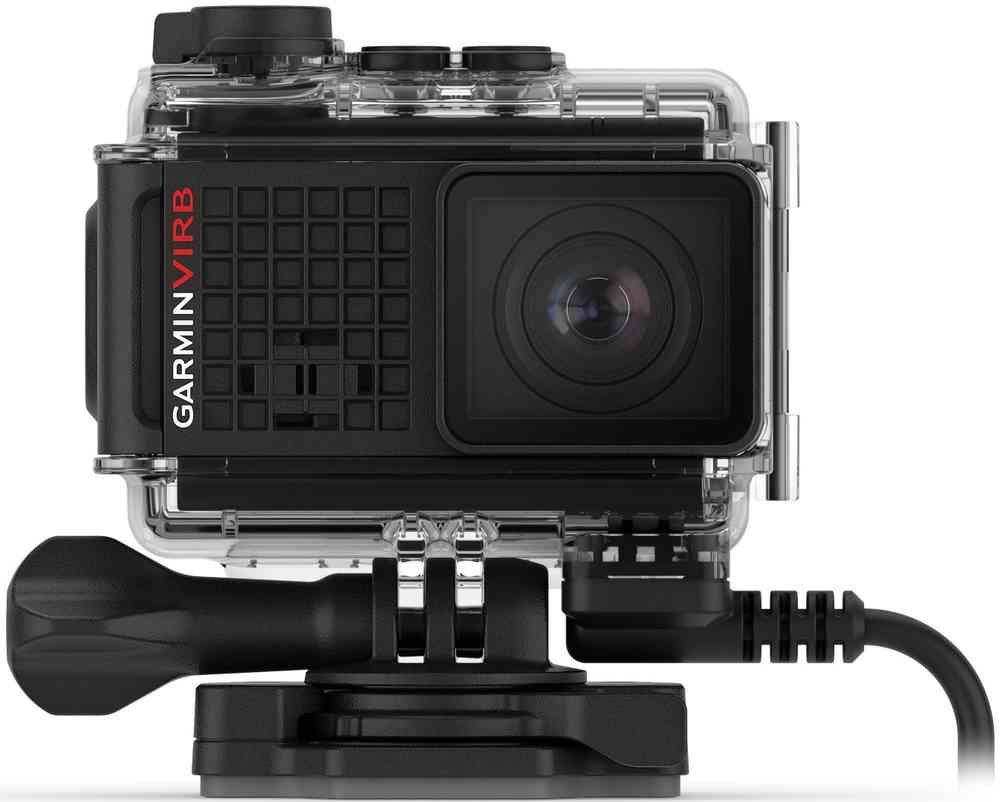 Garmin VIRB Ultra 30 파워 마운트가 장착된 액션 카메라