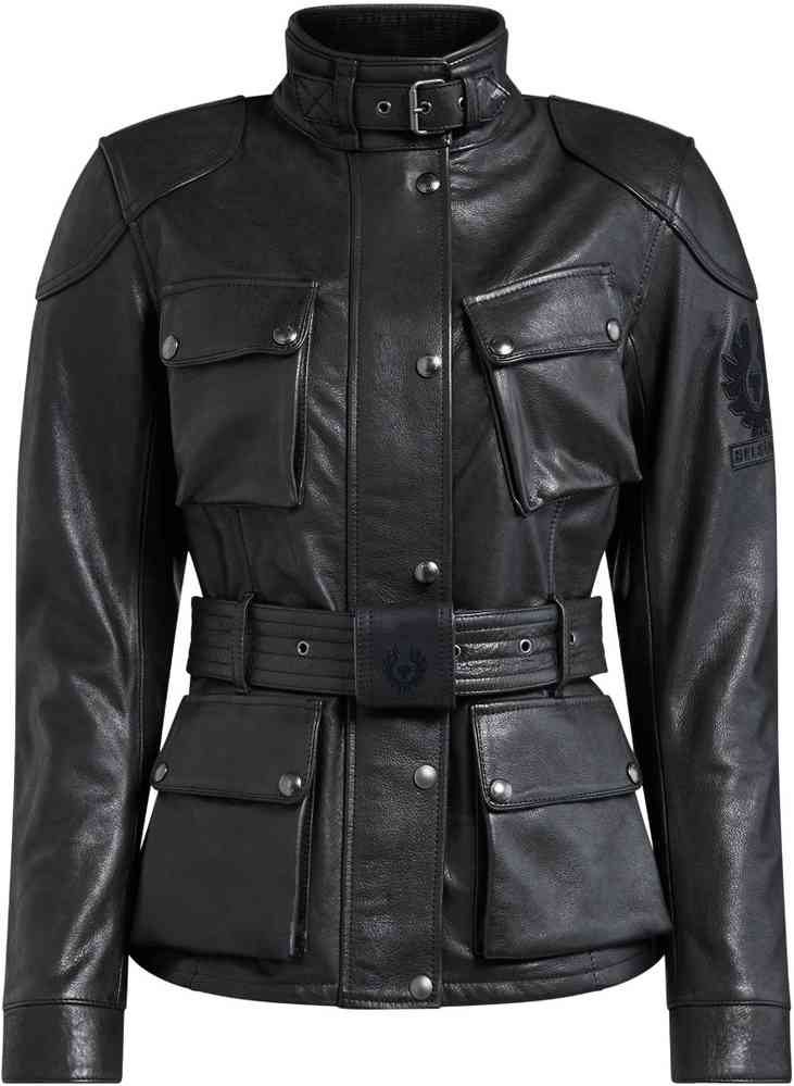 Belstaff Trialmaster Pro Ladies Motorcycle Leather Jacket