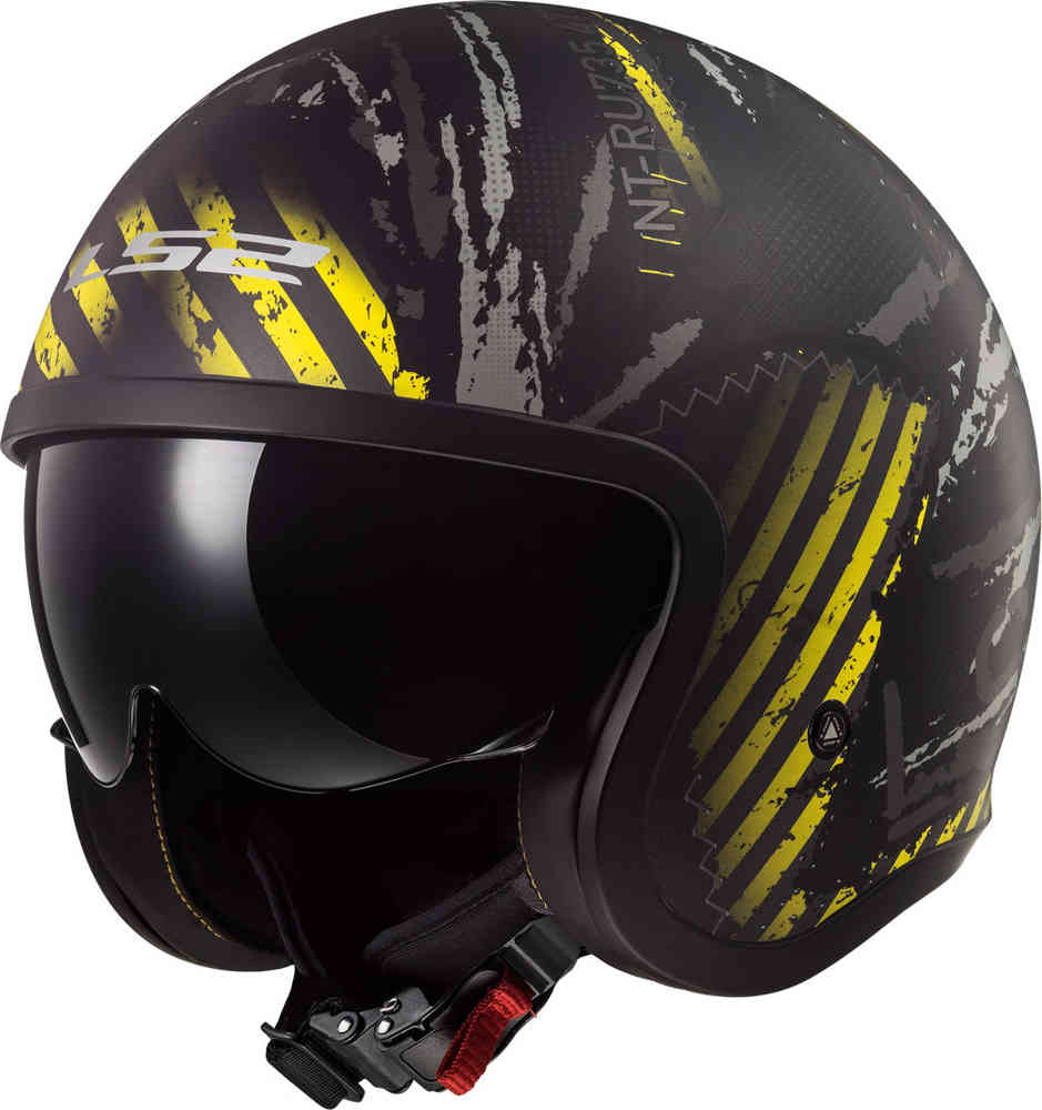 LS2 OF599 Spitfire Garage Jet Helmet
