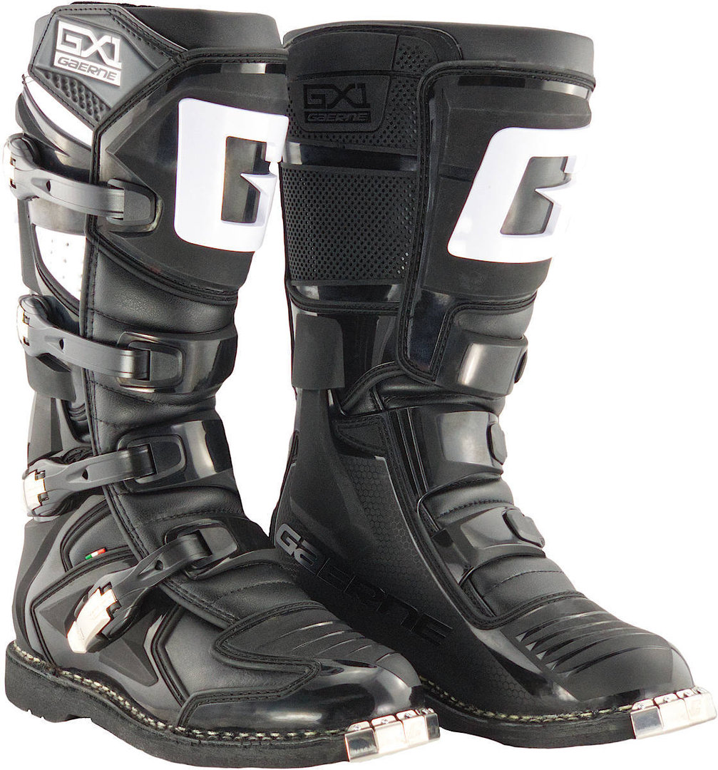 Gaerne GX-1 Goodyear Motocross Boots, black, Size 39, black, Size 39