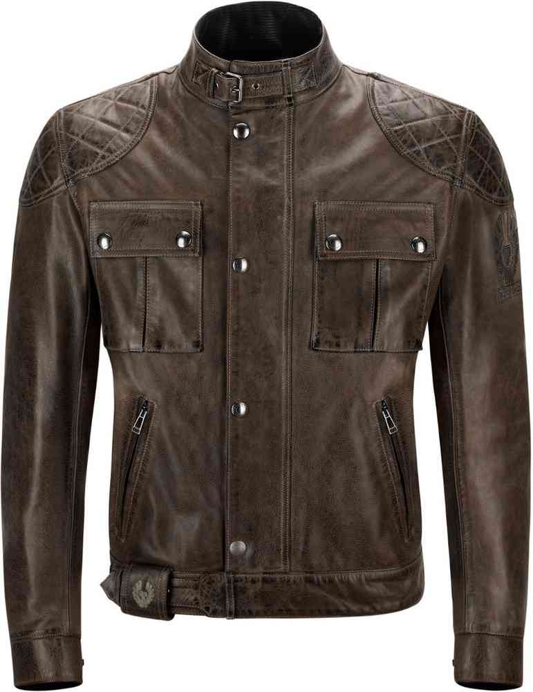 Belstaff Brooklands オートバイの革のジャケット