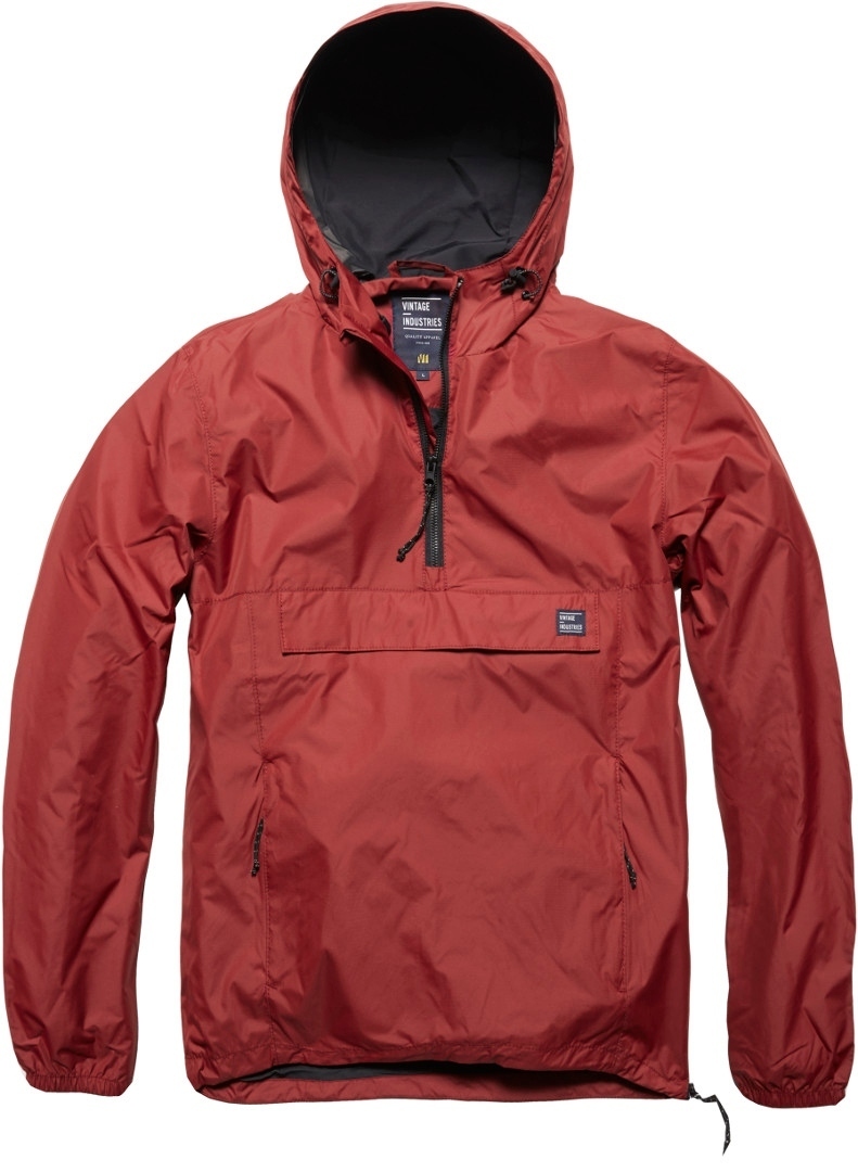 Vintage Industries Grafton Jacket, red, Size S, red, Size S