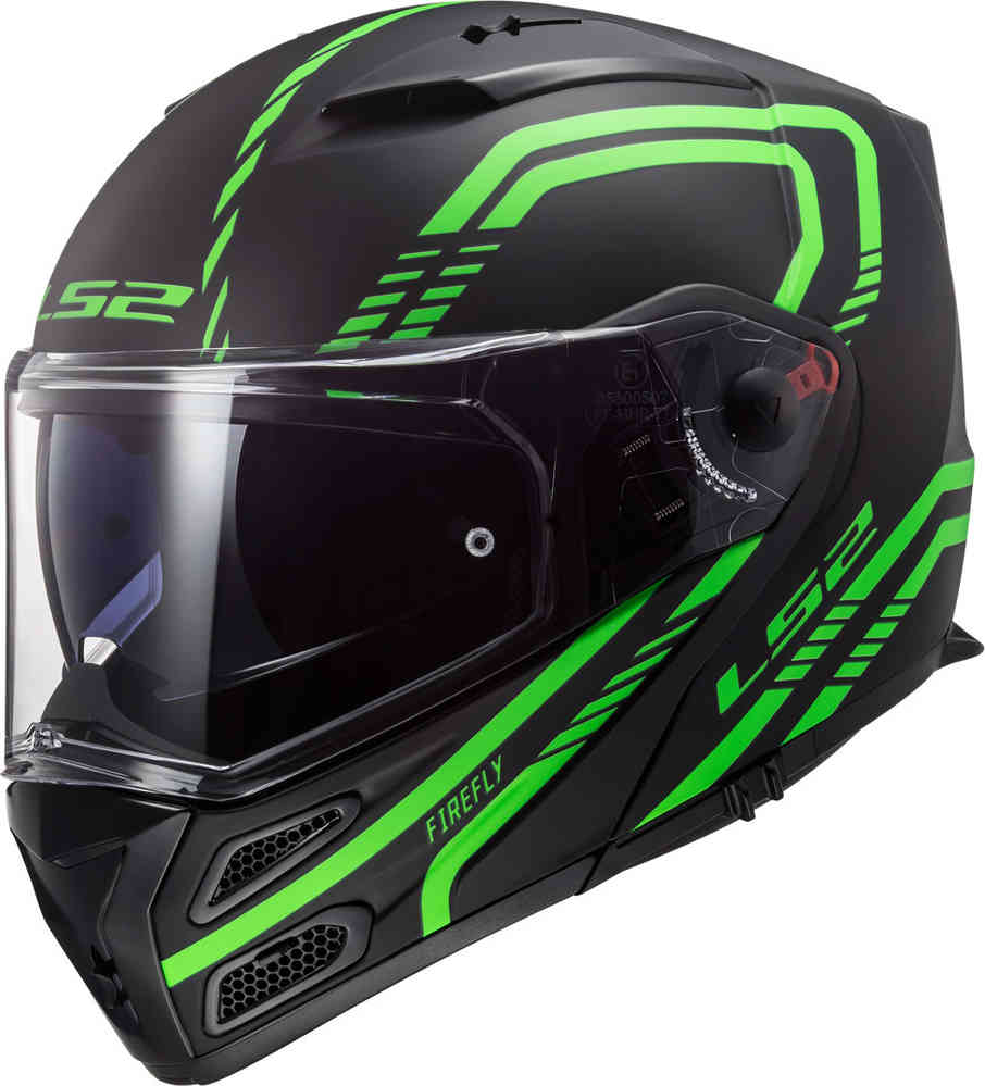 LS2 Metro Evo FF324 Firefly Capacete da motocicleta