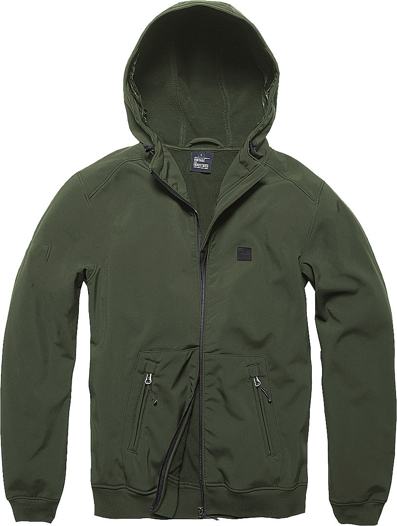 Vintage Industries Ashore Softshell, green, Size S, green, Size S
