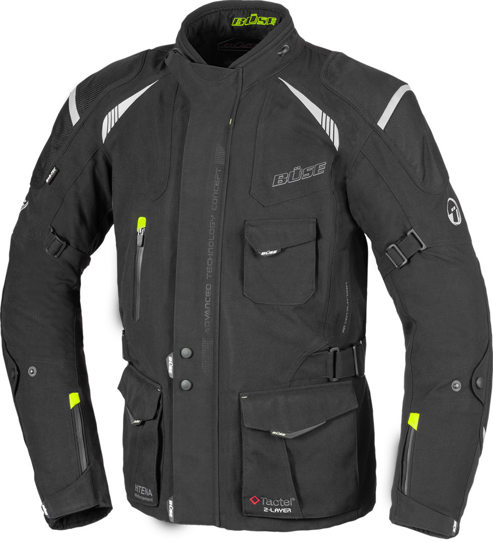 Büse Grado Motorcykel textil jacka, svart, storlek 32