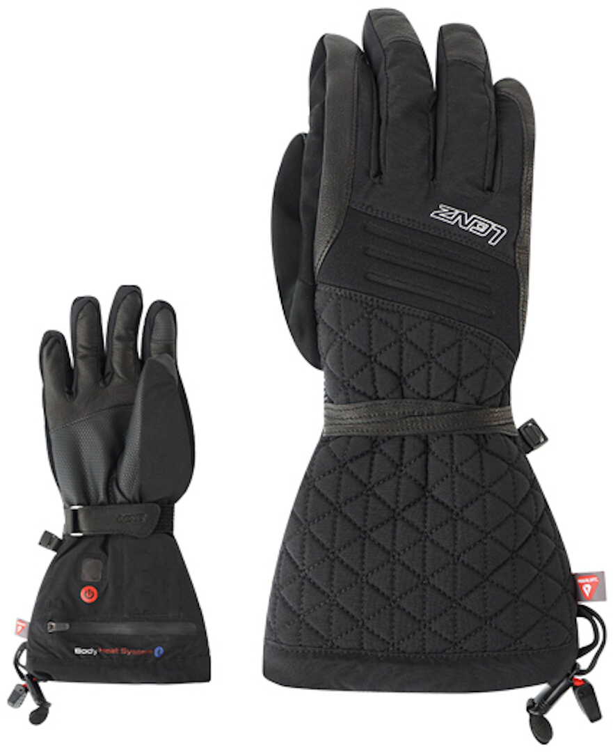 Lenz 4.0 Heatable Ladies Gloves, black, Size XS for Women, black, Size XS for Women