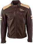 Rusty Stitches Jari オートバイの革のジャケット