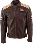 Rusty Stitches Jari Veste de moto en cuir