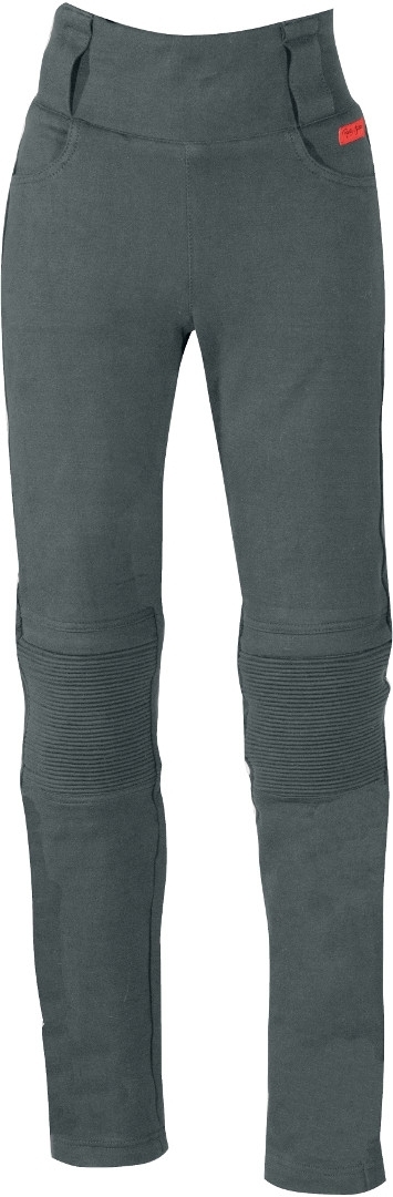 Rusty Stitches Claudia Ladies Motorcycle Pants, black-grey, Size 36 for Women, black-grey, Size 36 for Women