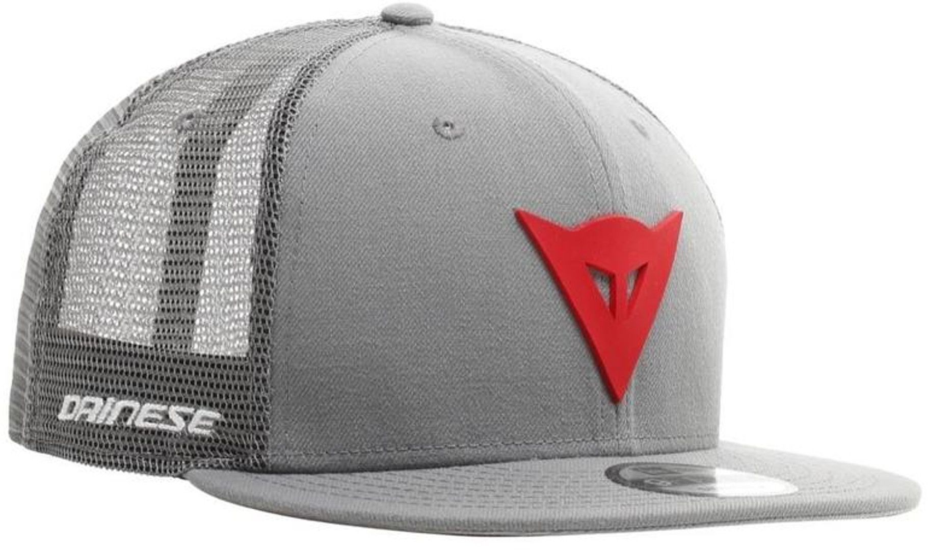 Dainese 9Fifty Trucker Snapback Cap, gris-rouge