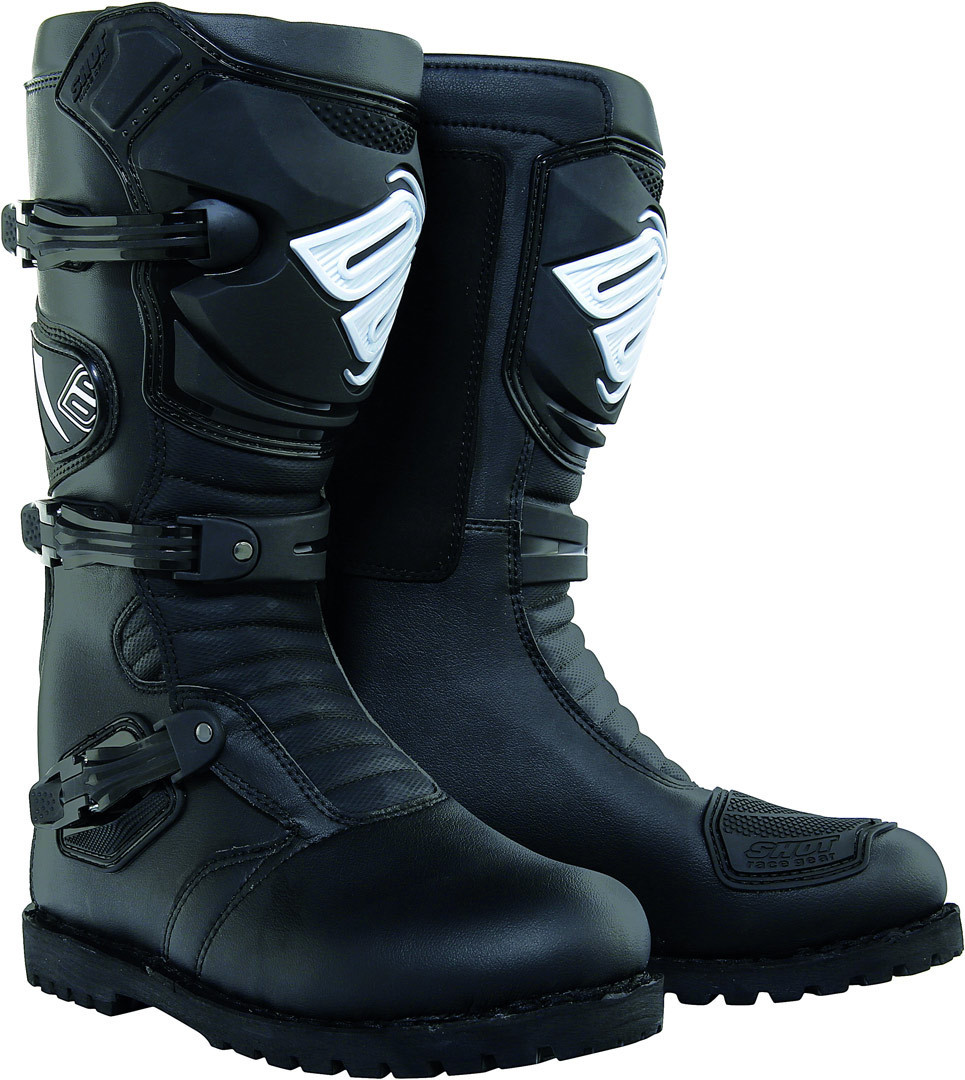 Shot ATV 2.0 Motocross Boots, black, Size 41, black, Size 41