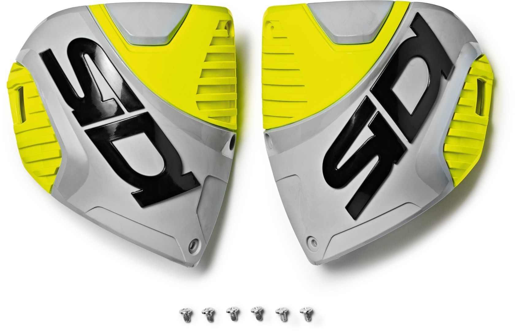 Sidi Crossfire 3 Shin Plates, yellow, yellow, Size One Size