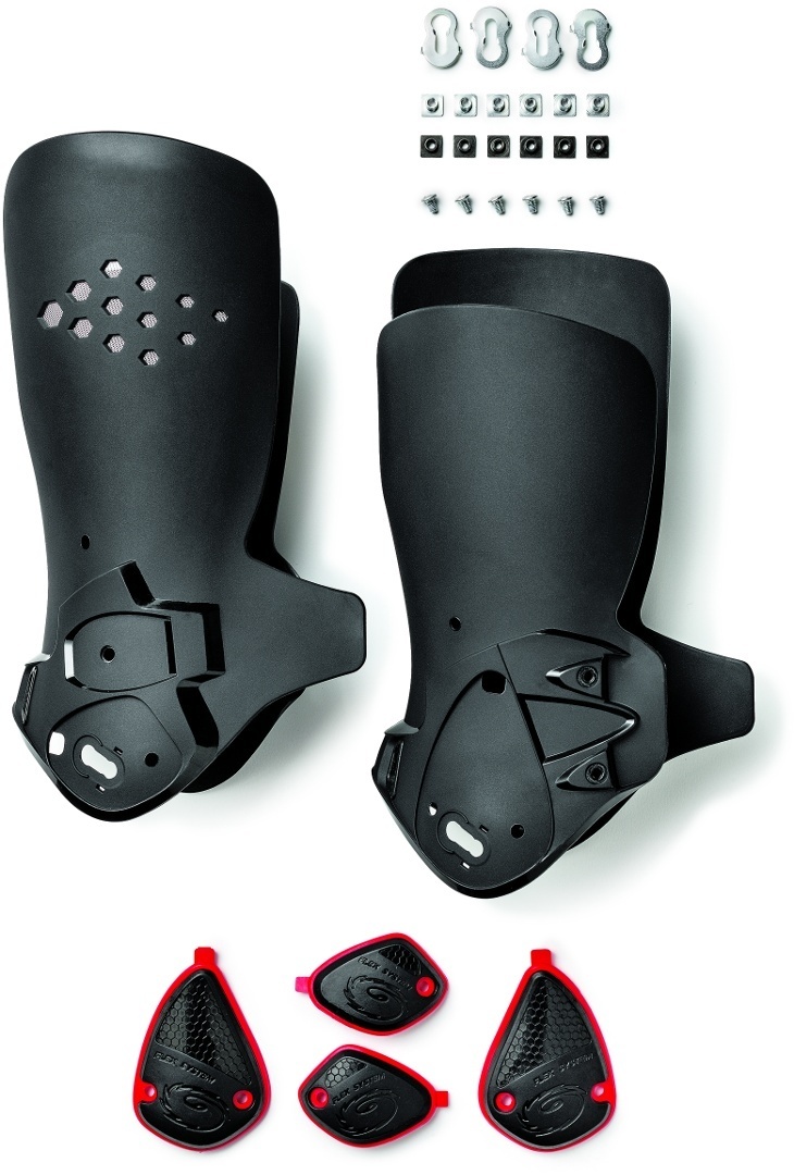 Sidi Crossfire 2 Schienbein Schutzplatte, schwarz, schwarz