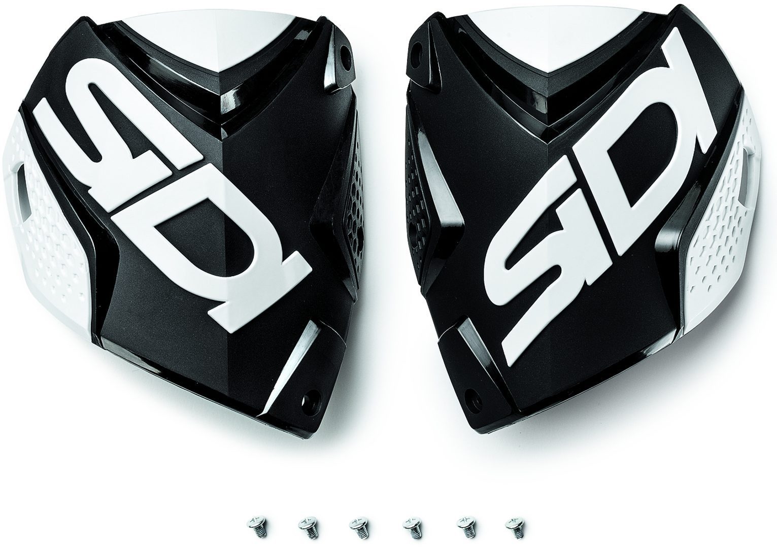 Sidi Crossfire 2 Schienbein Platten, schwarz-weiss, schwarz-weiss