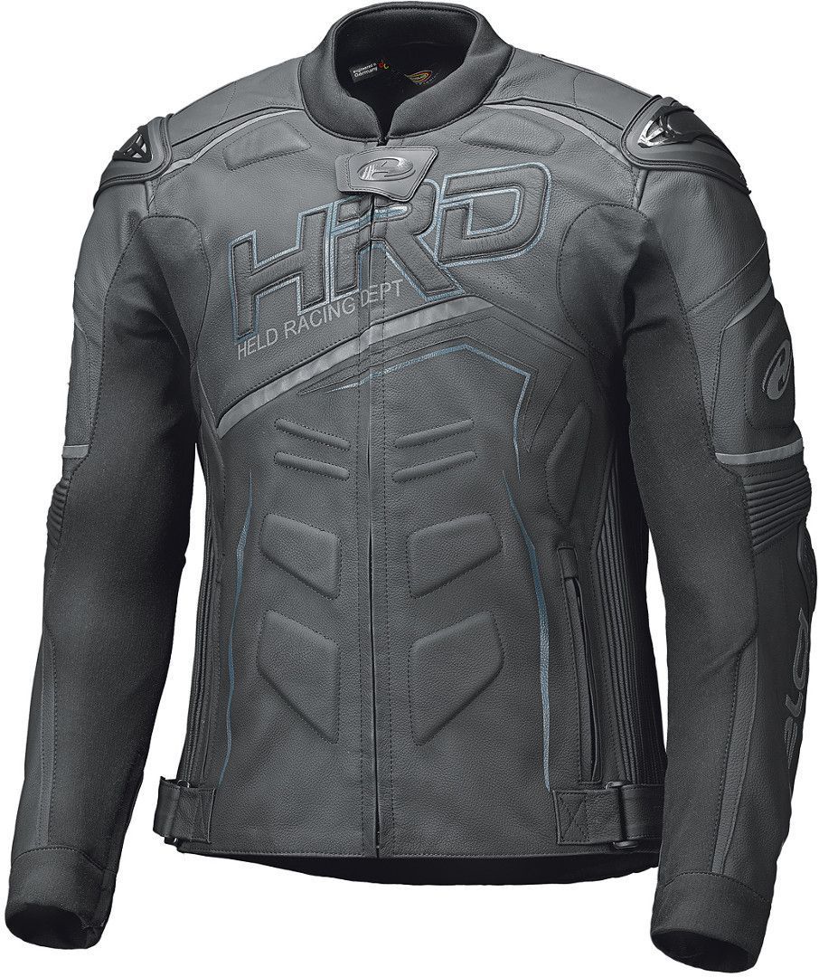 Held Safer II Motorcycle Leather Jacket, black, Size 48, black, Size 48