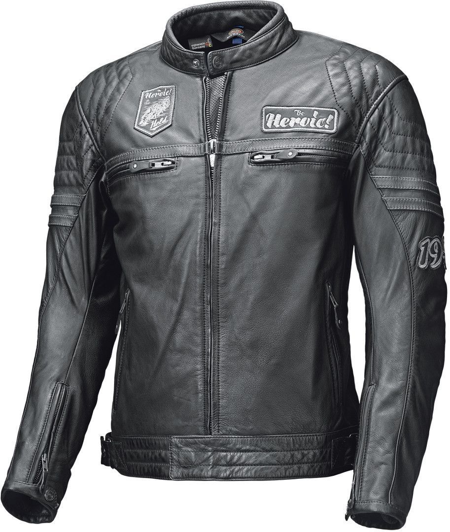 Held Baker Motorcycle Leather Jacket, black, Size 48, black, Size 48