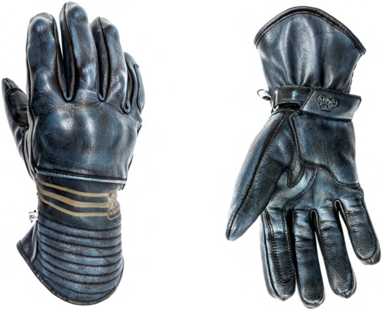 Helstons Rider waterproof Winter Motorcycle Gloves, blue, Size 2XL, blue, Size 2XL