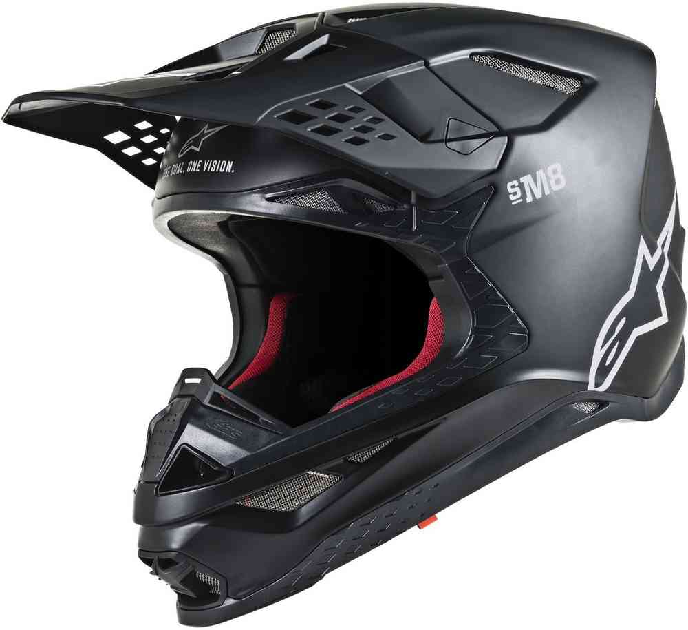 Alpinestars Supertech S-M8 Solid Motocross hjelm