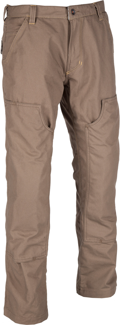 Klim Outrider Motorcycle Textile Pants, brown, Size 36, brown, Size 36