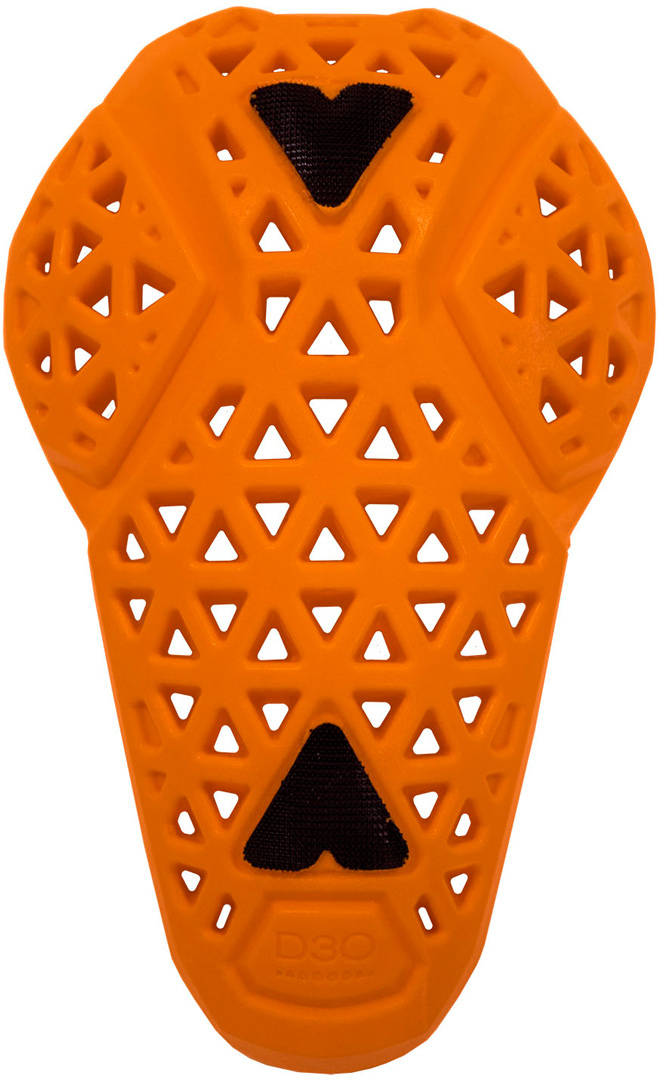 Klim D3O LP 1 HL Motorcycle Knee/Elbow Protectors, orange, orange, Size One Size