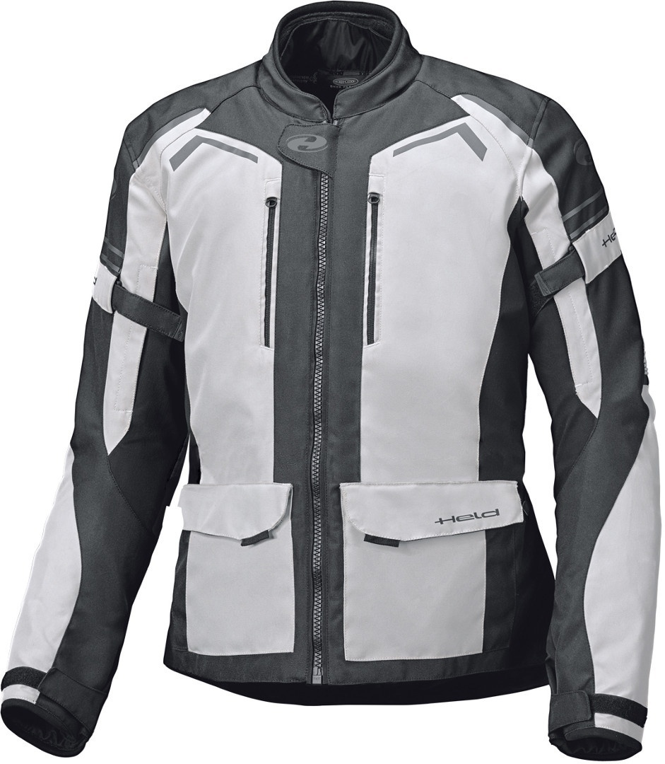 Held Kane Motorcycle Textile Jacket, black-grey, Size XS, black-grey, Size XS