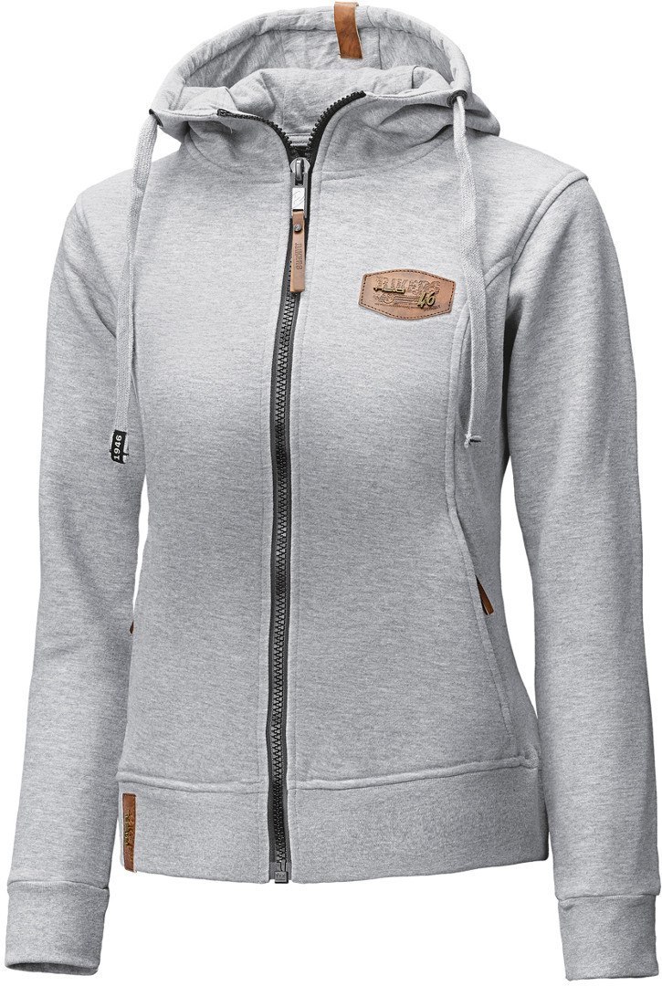 Held 46 Women's Zip Hoodie, grey, Size XL, grey, Size XL for Women