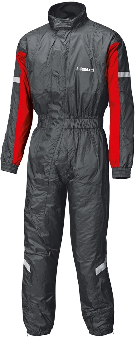 Held Splash II Rain Suit, black-red, Size XS, black-red, Size XS