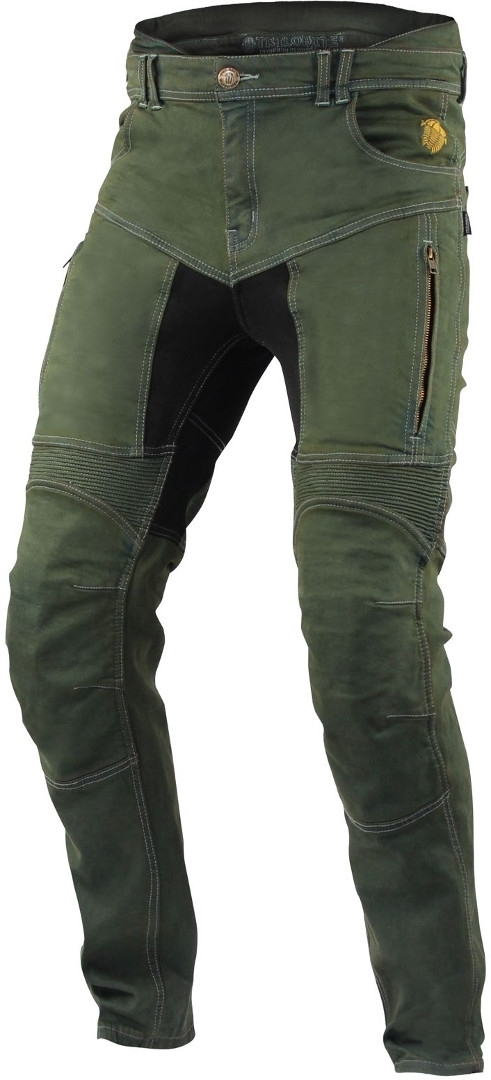 Trilobite Parado Motorcycle Jeans, green-brown, Size 46, green-brown, Size 46