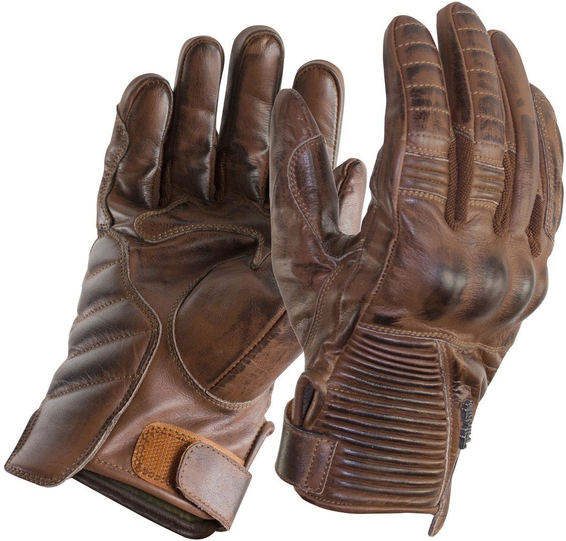 Trilobite Café Motorfiets handschoenen, bruin, afmeting L