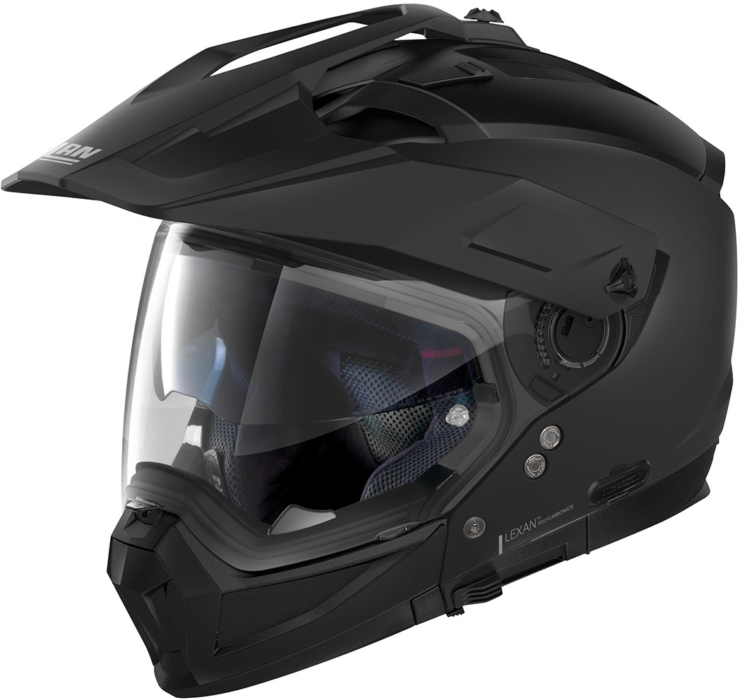 Nolan N70-2 X Classic N-Com Helmet, black, Size 2XS, black, Size 2XS