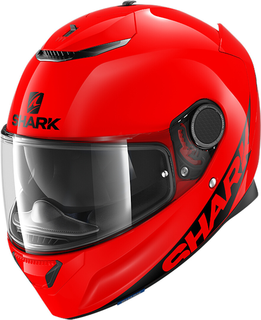 Shark Spartan Blank Helmet, red, Size XS, red, Size XS