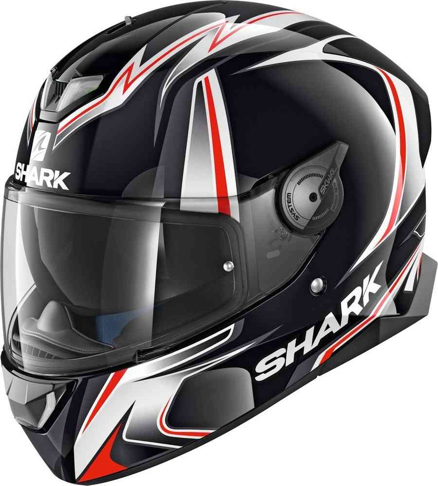 Shark Skwal 2 Replica Sykes Witte LED helm