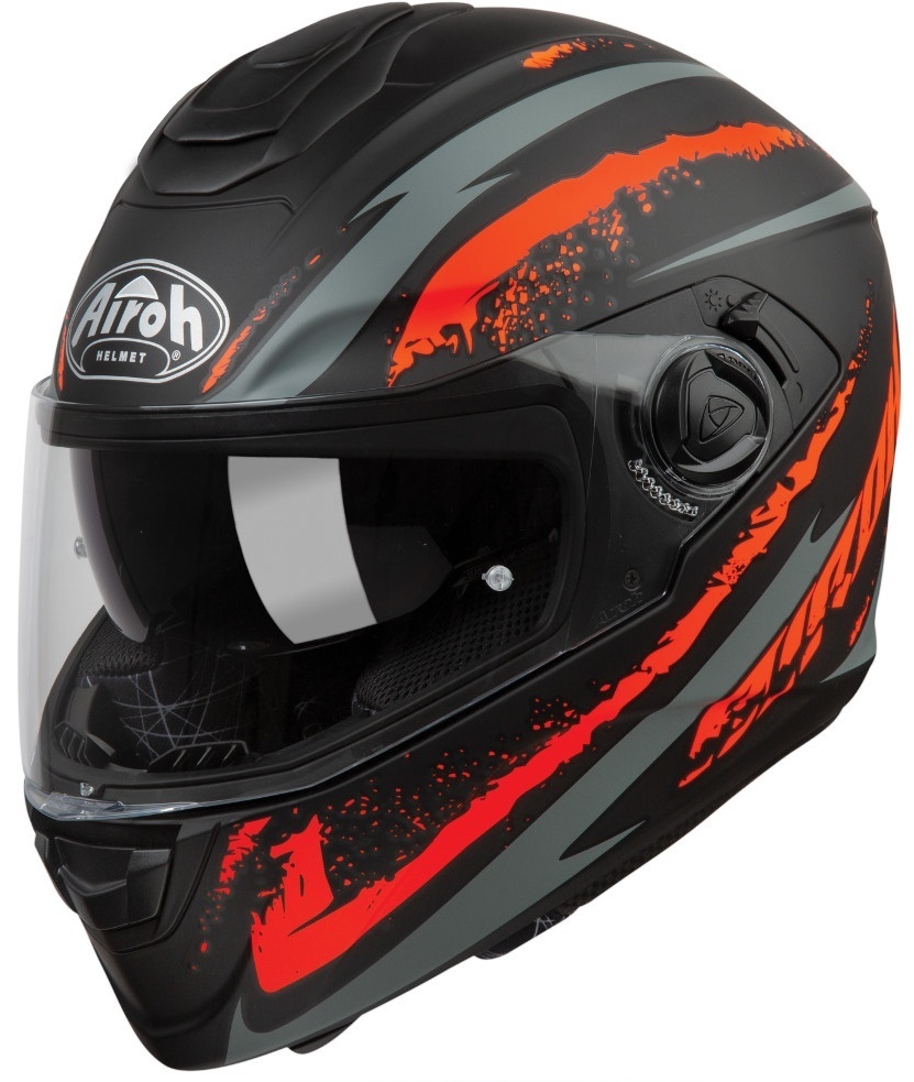 Airoh ST 301 Logo Helmet, orange, Size L, orange, Size L