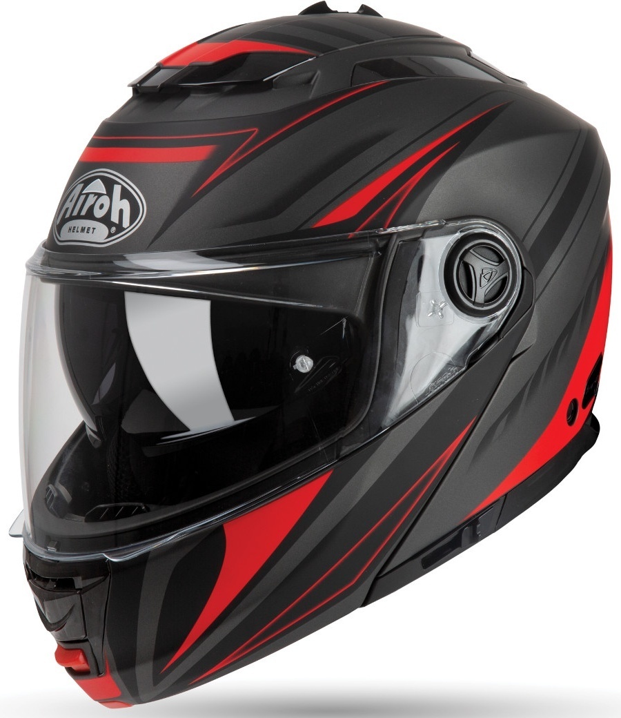 Airoh Phantom S Triplo Helmet, red, Size 2XL, red, Size 2XL