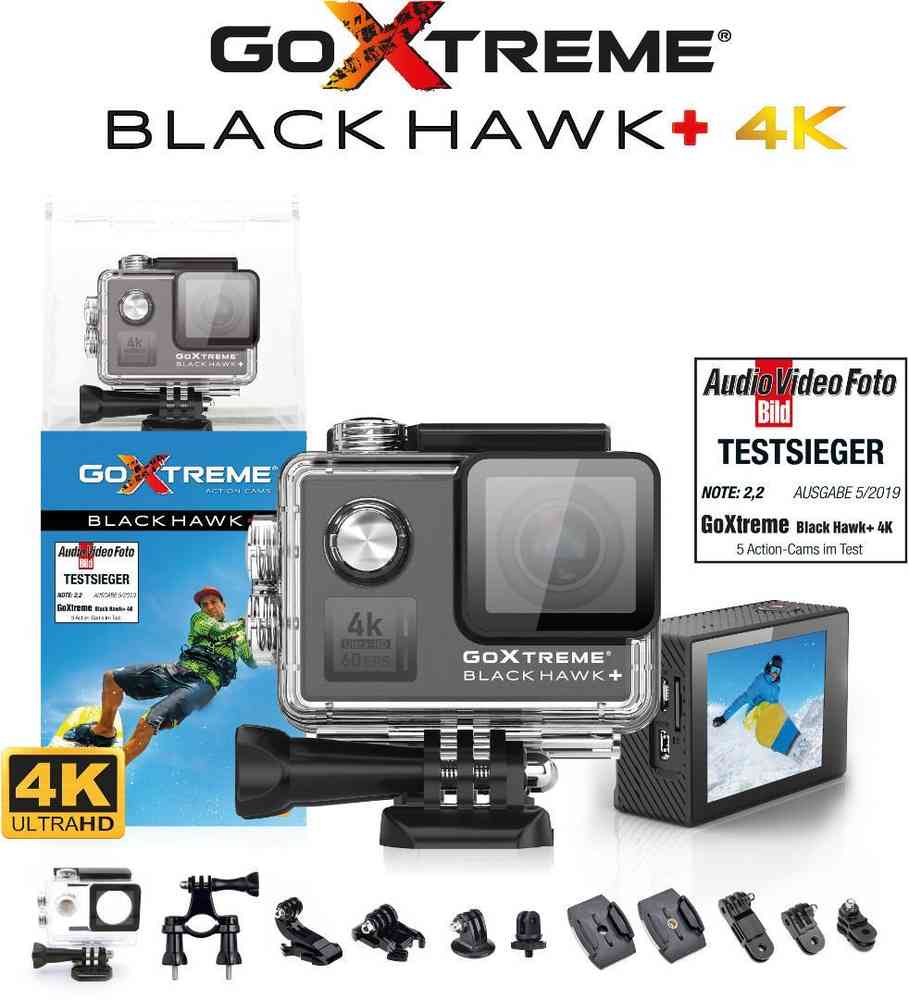 GoXtreme Black Hawk+ 4K Action Kamera