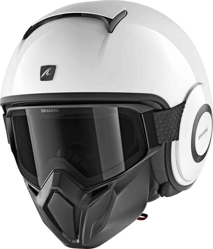 Shark Street-Drak Blank Jet Helm