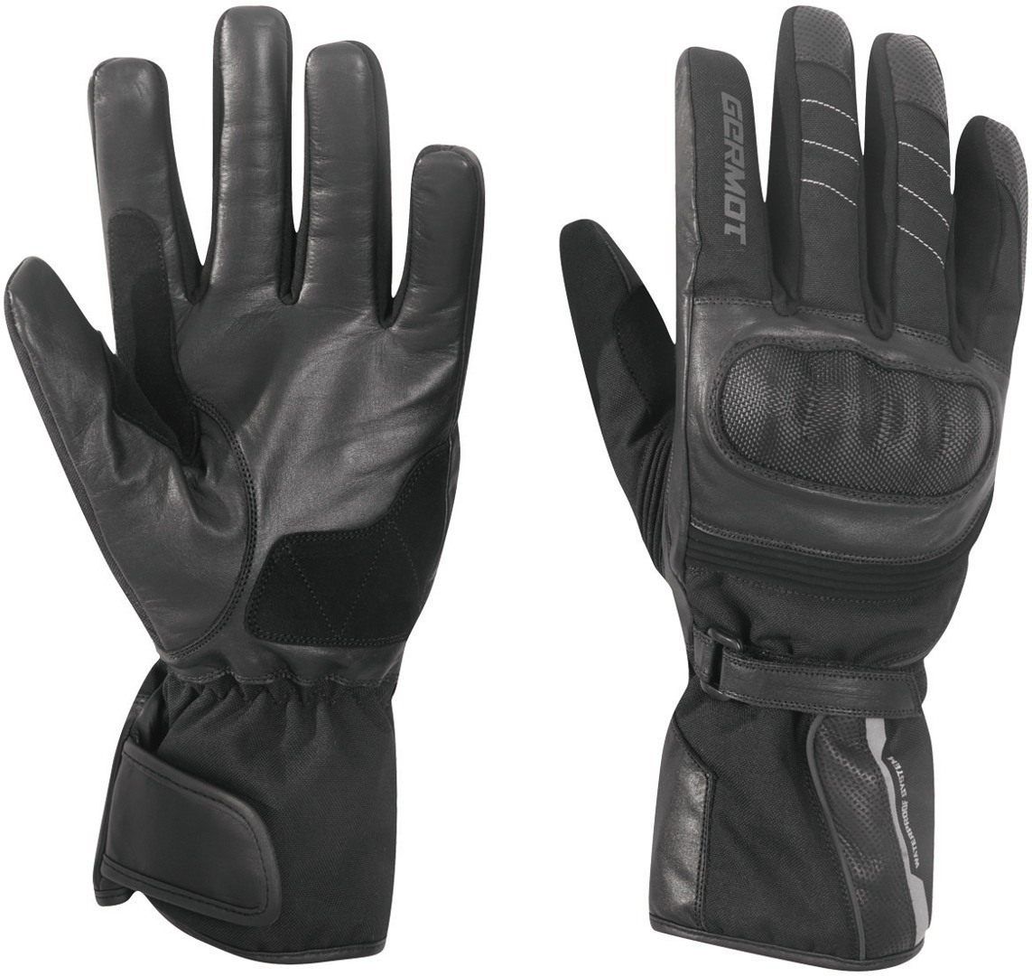 Germot Jacksonville Pro Gants de moto, noir, taille XL pour Hommes