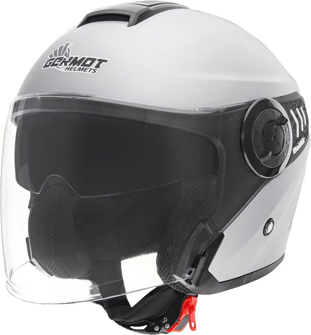 Germot GM 660 Casque jet, argent, taille XS pour Hommes