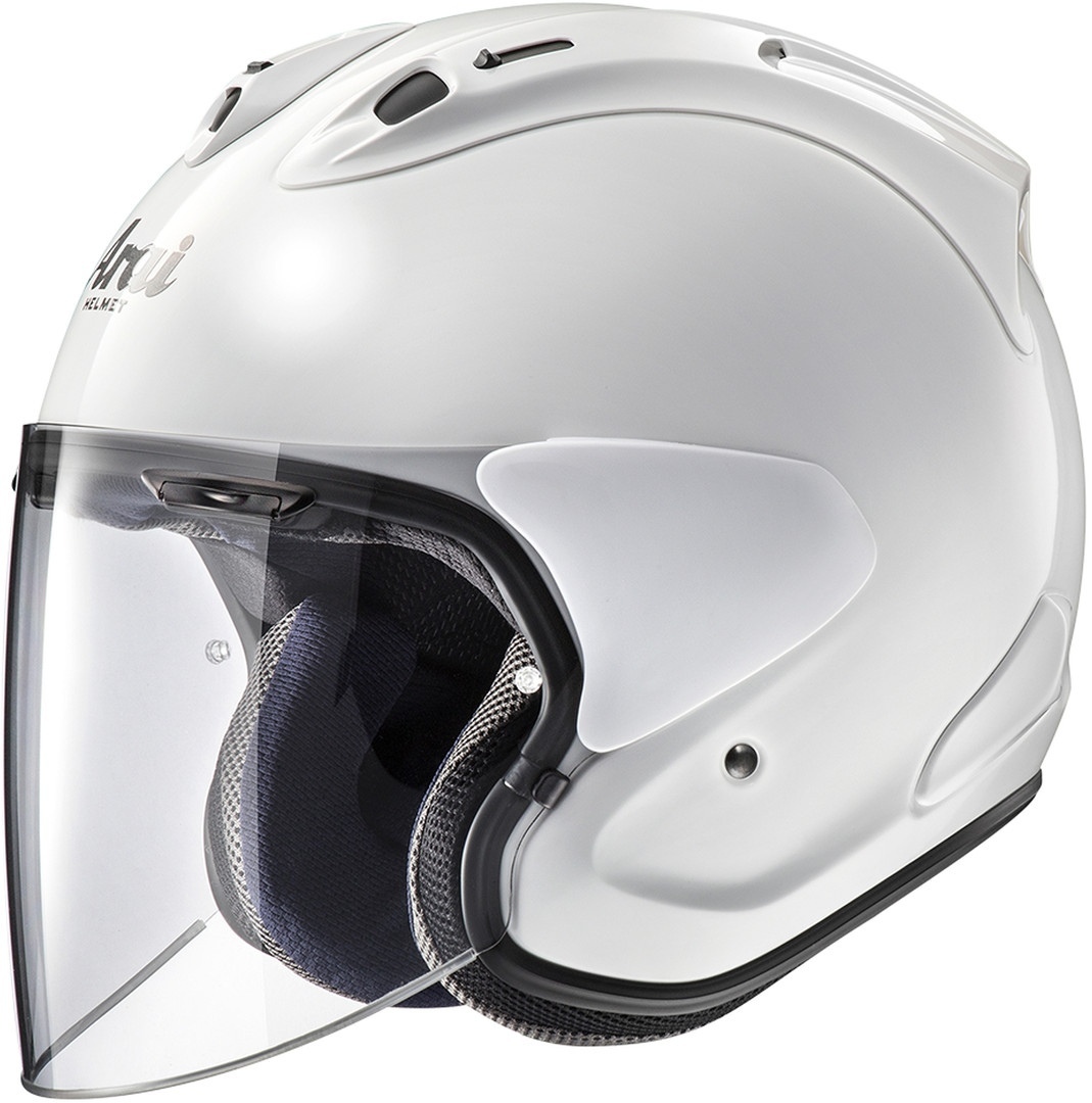 Arai SZ-R VAS Solid Frost Jet Helmet, white, Size S, white, Size S