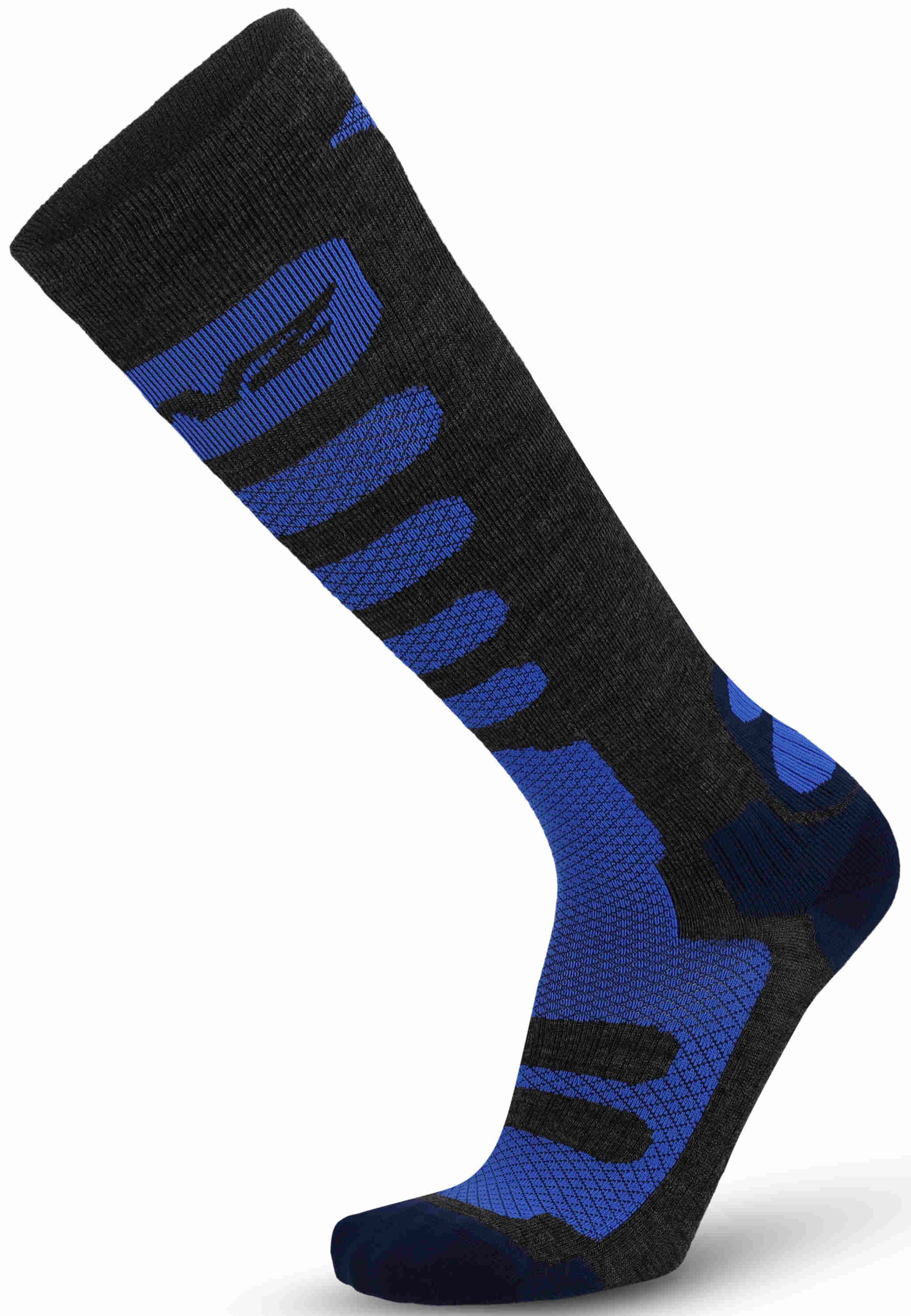 Lenz Free Tour 1.0 Chaussettes, gris-bleu, taille 45 - 47 pour Hommes