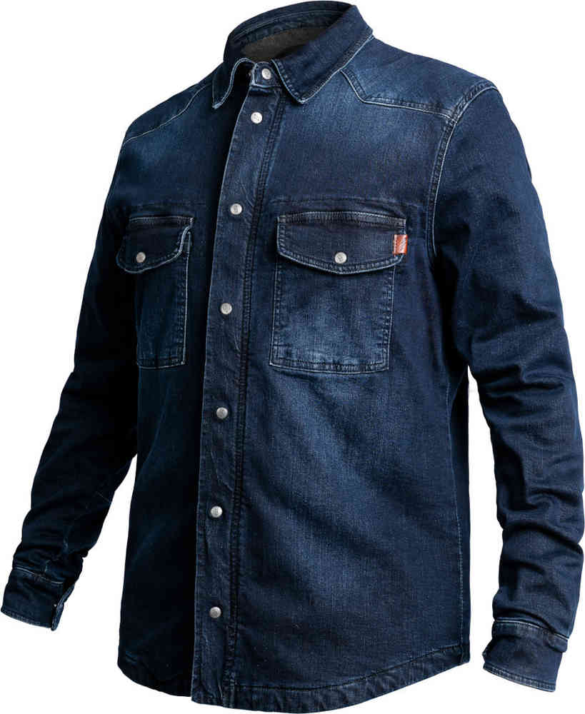 John Doe Motoshirt XTM Denim Мотоциклетная рубашка Темно-синий XS 