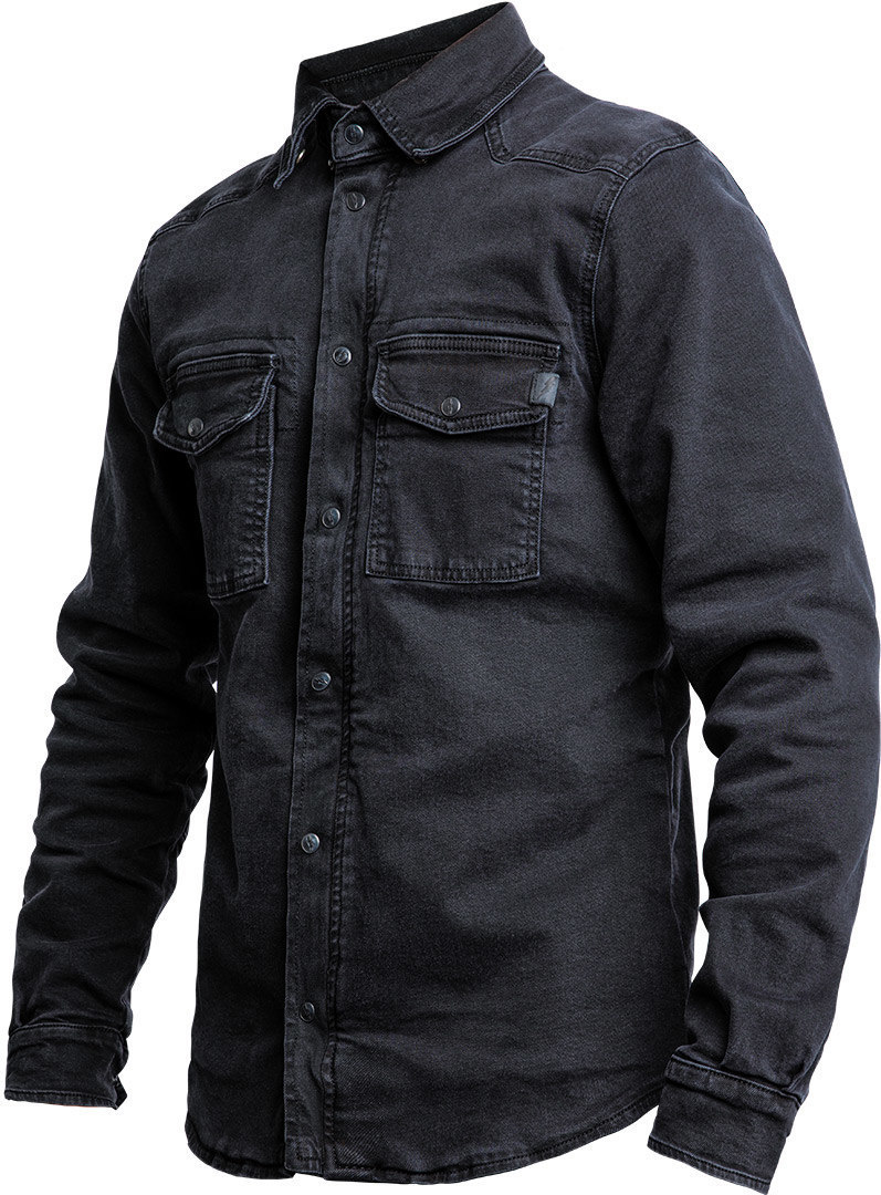 John Doe Motoshirt XTM Denim Мотоциклетная рубашка чёрный XS 