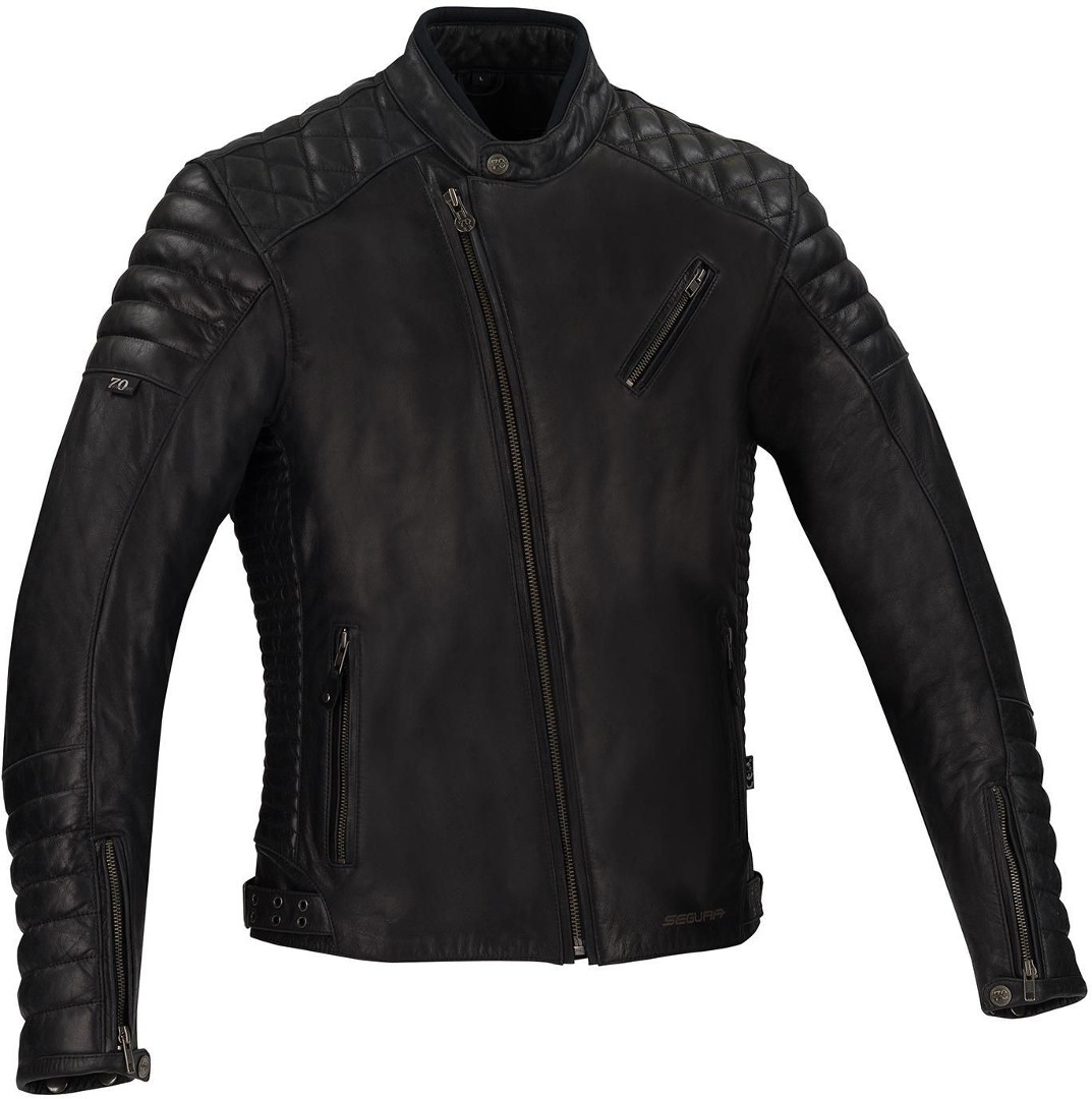 Segura Gomore Motorcycle Leather Jacket, black, Size 3XL, black, Size 3XL